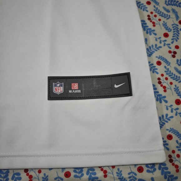 Nike Lamar Jackson White Baltimore Ravens Jersey No. 8 - Picture 3 of 7